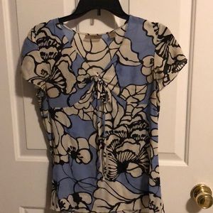 Floral Silky Top